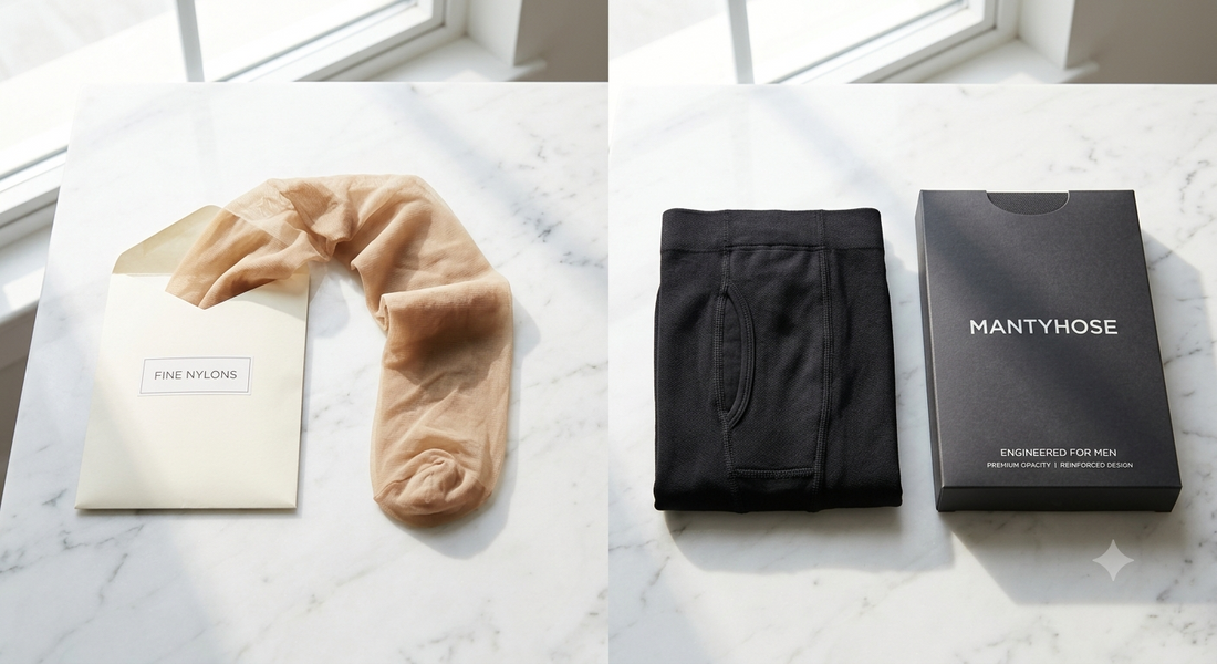 What’s the Difference Between Pantyhose and Mantyhose? A Guide to Modern Male Hosiery