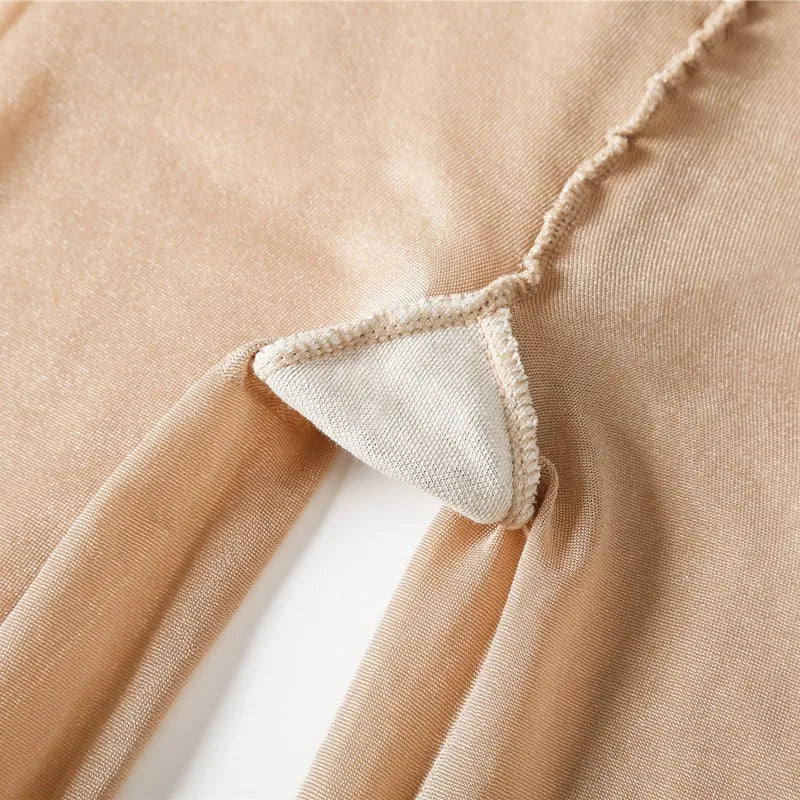 70D High Elastic Plus Size Shiny Pantyhose Oil Glossy Shaping Flesh Women Reflective Stockings Sexy Pantyhose