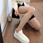 Pantyhose female Spring/Autumn Thin Black White Solid Color Stockings for Women 1/5 Pairs