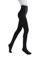 Pantyhose 80D Women Legging Fashion Thigh High Bodystockings Erotic Underwear Spring Autumn Woman Velvet Bottom Tights Lake Blue